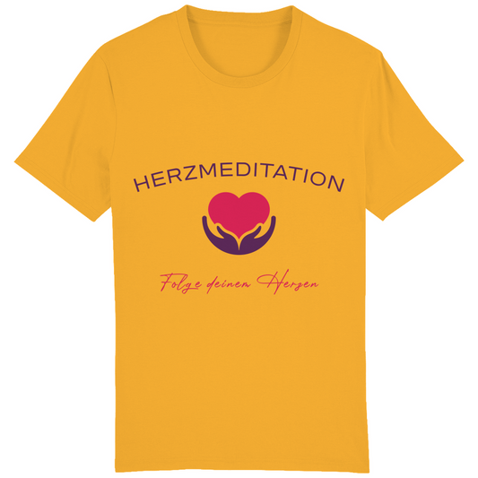 Unisex T-Shirt Bio-Baumwolle Folge deinem Herz