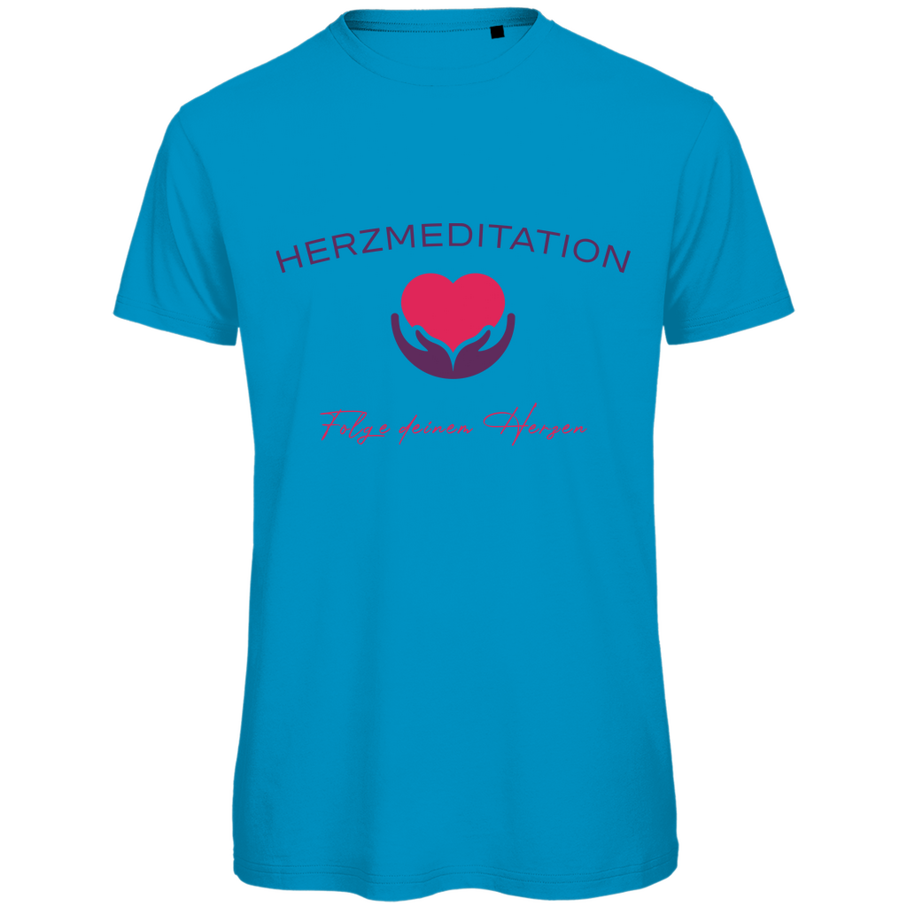 Herren Premium Bio T-Shirt Folge deinem Herzen