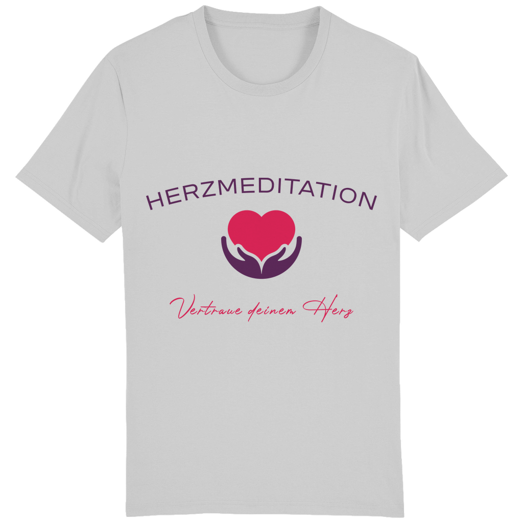 Unisex T-Shirt Bio-Baumwolle Vertraue deinem Herz