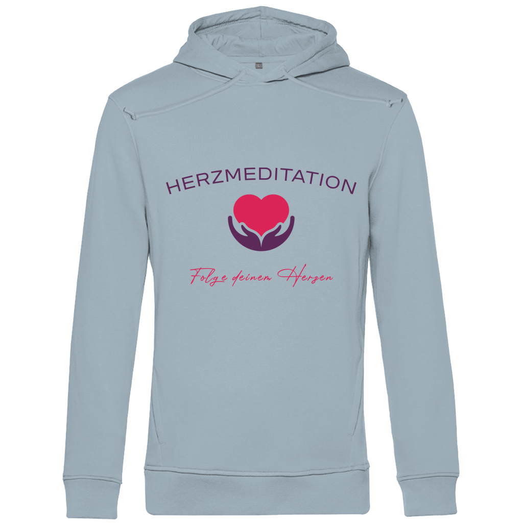 Herren Premium Bio Hoodie Folge deinem Herz