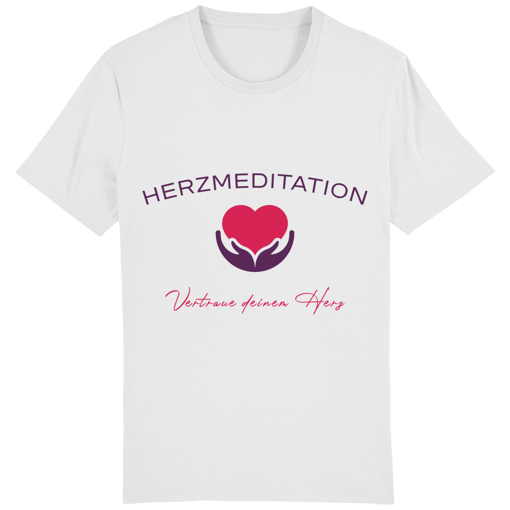 Unisex T-Shirt Bio-Baumwolle Vertraue deinem Herz