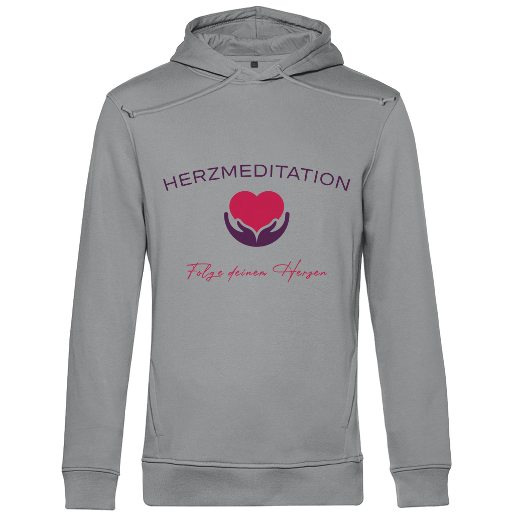 Herren Premium Bio Hoodie Folge deinem Herz