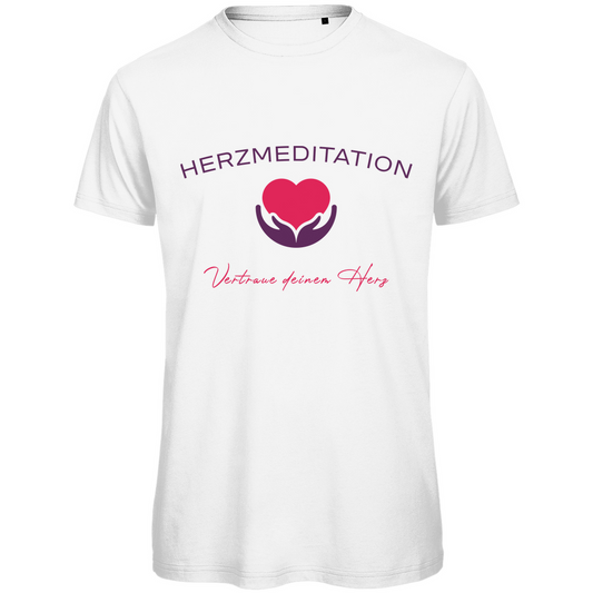 Herren Premium Bio T-Shirt Vertraue deinem Herz